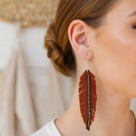 Lot de 2 crochets de Boucles d’Oreilles - Nickelé - Cuirenstock
