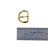 Boucle de ceinture demi D - Laiton - 20 mm