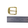 boucle rectangulaire - laiton - 30mm - Cuirenstock
