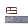 Boucle de ceinture rectangulaire couleur cuivre - 40 mm