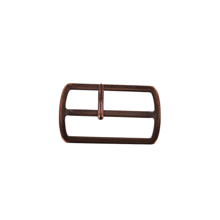 Boucle de ceinture rectangulaire - cuivre - 40 mm - bouclerie - accessoire - cuir en stock