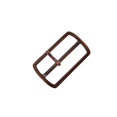 Boucle de ceinture rectangulaire - cuivre - 40 mm - bouclerie - accessoire - cuirenstock