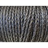 lacet rond tressé - 6mm - bijoux - maroquinerie - cuirenstock