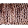lacet rond tressé - 8mm - bijoux - maroquinerie - cuirenstock