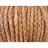 lacet rond tressé - 8mm - bijoux - maroquinerie - cuirenstock