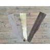 3 peaux uniques - Saumon - A - Cuir en Stock
