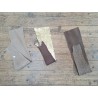 3 peaux uniques - Saumon - A - Cuir en Stock