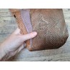 3 peaux uniques - Saumon - B - Cuir en Stock