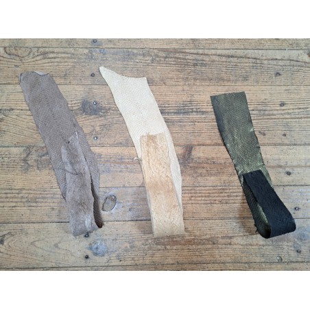 3 peaux uniques - Saumon - G - Cuir en Stock