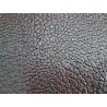 Demi-peau de veau  pullup grains cailloux - Raisin - Cuir en Stock