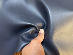 Croûte de cuir de veau pigmentée – BLEU NAVY - Cuir en Stock