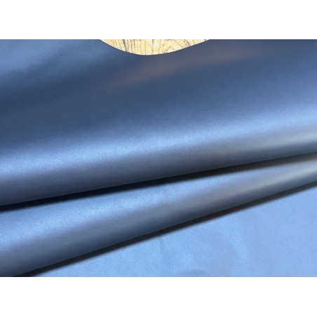 Croûte de cuir de veau pigmentée – BLEU NAVY - Cuir en Stock