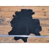 Peau de cuir de chèvre nubuck - Noir - Cuirenstock