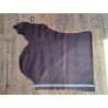 morceau veau - pullup - grain cailloux - cuir en stock