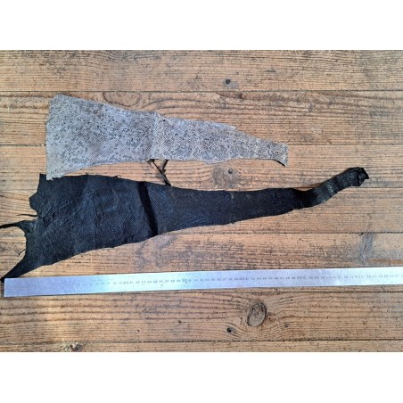 lot cabillaud - noir naturel - cuirenstock