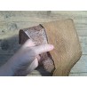 2 peaux uniques - Cabillaud - Cuir en Stock
