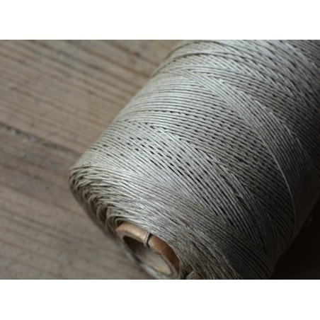 Fil de lin naturel tressé couture main Cuir en Stock