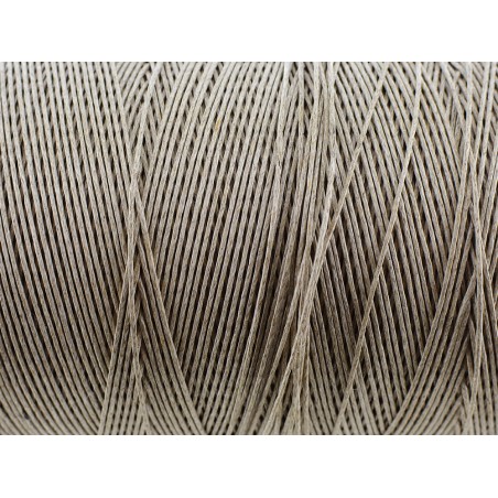 Fil de lin naturel tressé couture main maroquinerie sellerie Cuir ne stock
