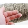 Bobine de fil de lin naturel tressé couture main sellerie  Cuir en stock