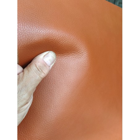 Morceau de cuir de vache - FAUVE - Cuir en Stock