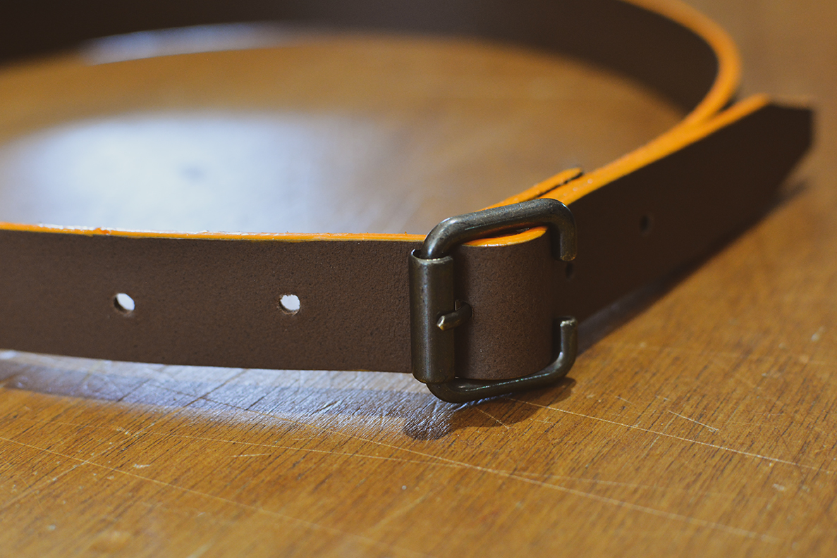 Ceinture en cuir 20 mm pour enfant - Tuto DIY - Cuir en stock