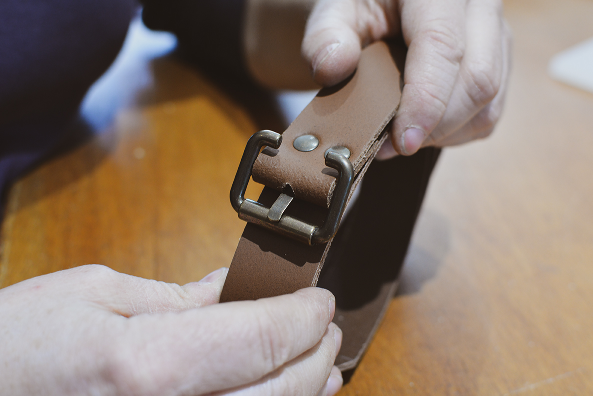 tuto ceinture en cuir facile pour homme - Cuir en Stock