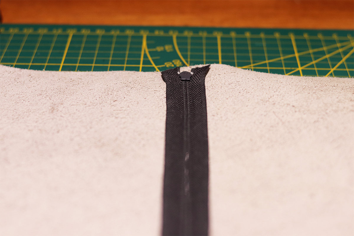 verso trousse en cuir tuto diy zip