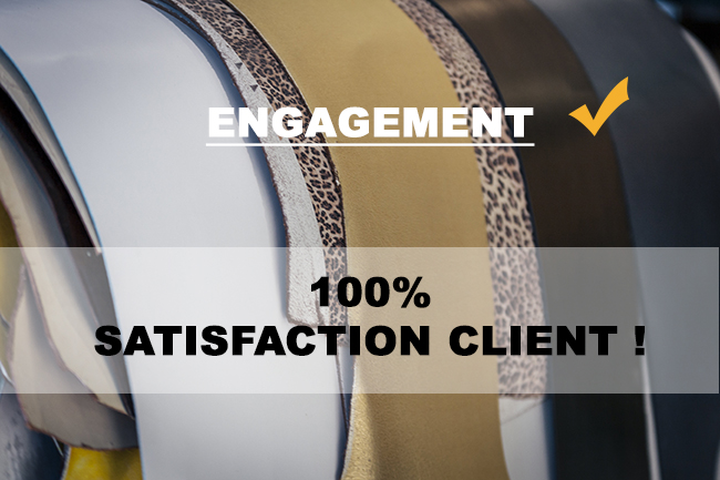 Cuir en Stock - boutique en ligne vente cuir peaux chutes - satisfaction client