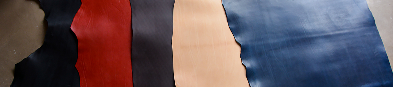 Collet de cuir de vache entier - Tannage végétal - Cuir en Stock