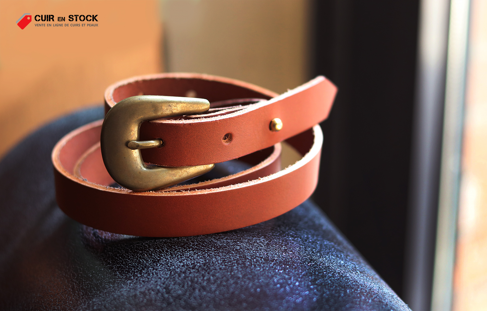 tuto DIY gratuit maroquinerie ceinture en cuir cuirenstock