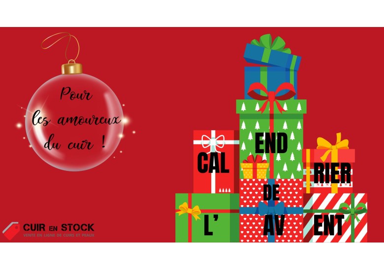 🎄 Les premiers calendriers de l’Avent pour les amoureux du cuir sont arrivés chez Cuir en Stock !